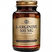 Солгар L-аргинин 500 мг 50 капсул Solgar L arginine 500