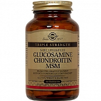 Солгар Глюкозамин и Хондроитин 60 таблеток Solgar glucosamine chondroitin MSM