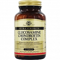 Солгар Глюкозамин-Хондроитин Комплекс 75 таблеток Solgar glucosamine chondroitin complex