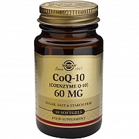 Солгар Коэнзим Q-10 60 мг 30 капсул Solgar coQ 10 60 mg (coenzyme Q-10)