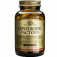 Солгар Липотропный фактор 50 таблеток Solgar lipotropic factors