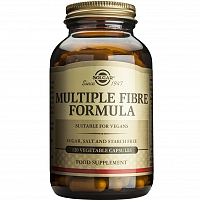 Солгар Мульти Формула пищевых волокон 629 мг 120 капсул Solgar multiple fibre formula